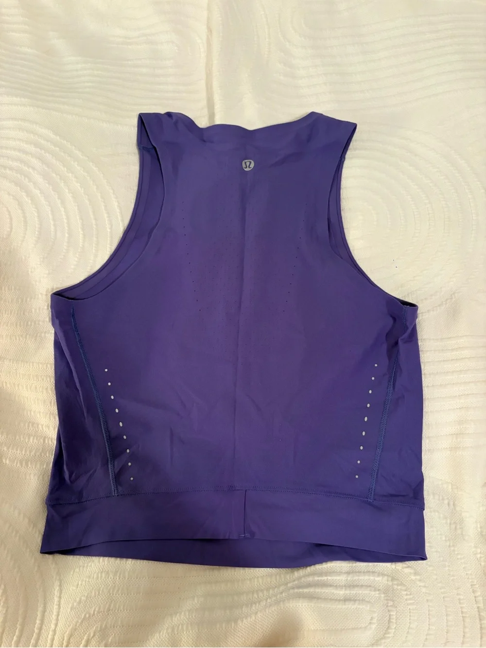 lululemon senseknit running tank, size 6